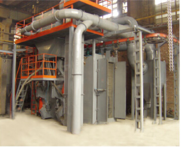 悬挂步进式抛丸机